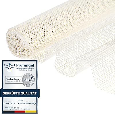 Lusee Anti Slip Rug Underlay 80x150cm Non Slip Matting for Hard Surfaces