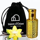 Vanille Luxe Perfume Oil 12 mL – Gourmand Leather with Vanilla Cardamom and Amber. Alcohol Free Long Lasting Oil, Compliment Magnet