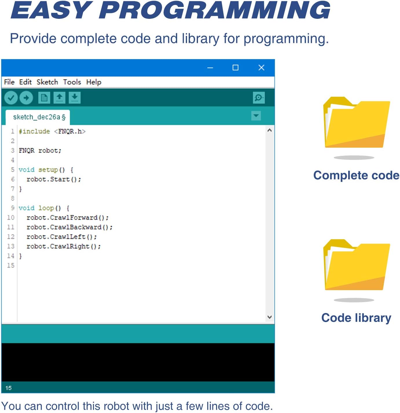 freenove quadruped robot kit