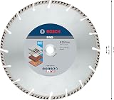 Bosch PRO Multi Material Diamond Cutting Disc 300 mm 22.23 bore view 3