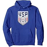 American Flag Soccer Team Boys Men Women Girls Soccer Pullover Hoodie