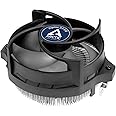 ARCTIC Alpine 23 CO - Compact AMD CPU Cooler for AM5 and AM4, Thermal Compound MX-2 pre-Applied, for Continous Operation, Computer, PC - Black