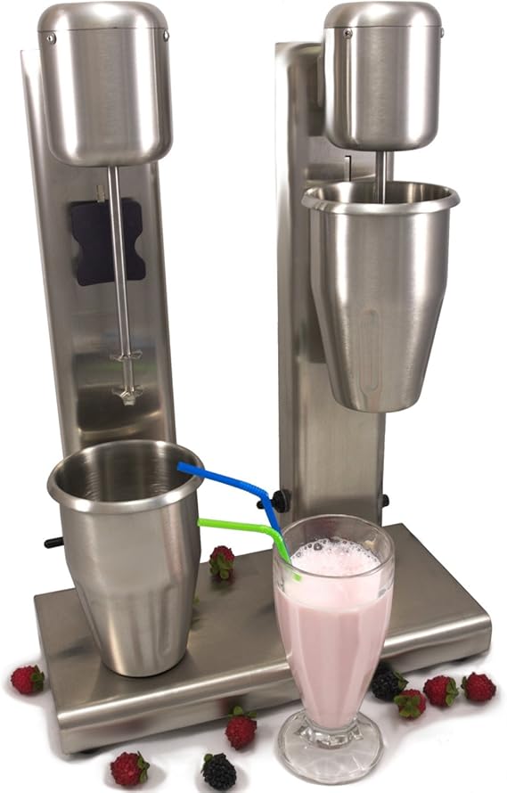 ChefHub Commercial Stainless Steel Milk Shake Maker Machine Double