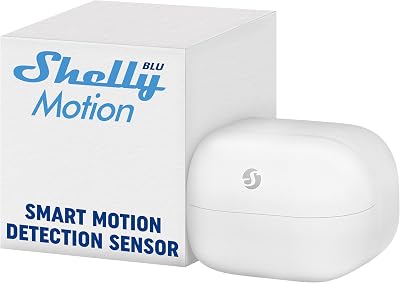 Shelly Blu Motion Bluetooth Motion Lux Sensor Gateway Required