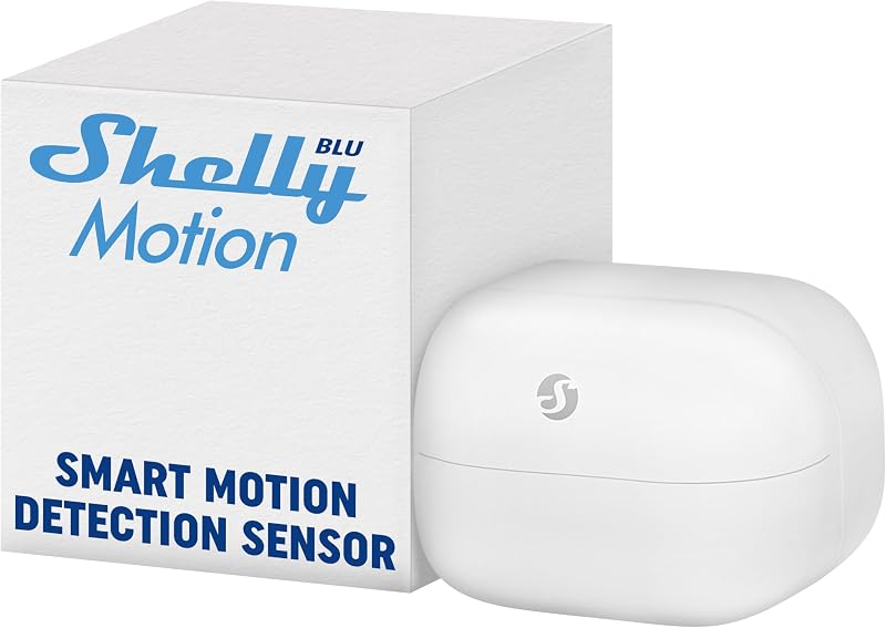 Shelly Blu Motion Bluetooth Motion Lux Sensor Gateway Required