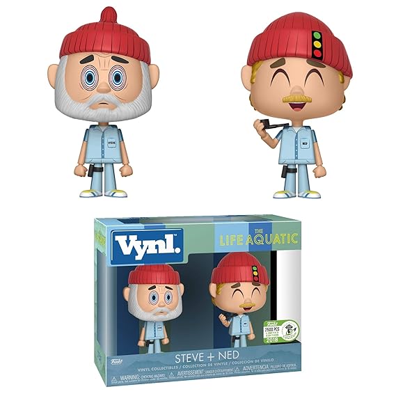 2 Figurines Vynl. La Vie Aquatique Exclusivité: Steve & Ned ...
