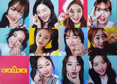 Amazon Co Jp ポスター I O I Ioi 12 Photo Posters Sticker セット A3 サイズ Bromide 30 X 42 Cm 韓国製 ホーム キッチン