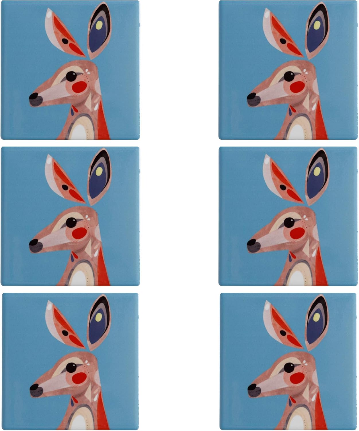 Maxwell & Williams Pete Cromer CorkBacked Coasters for Drinks