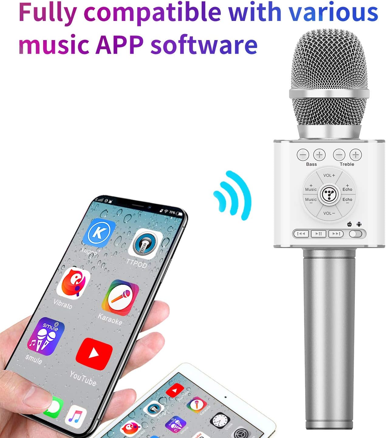 sing4fun karaoke microphone speaker