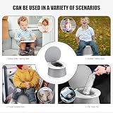 VISATOR Portable Foldable Potty for Toddlers 9.45x6.7 in Camp Car Travel view 7