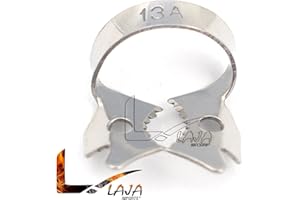 Laja Imports Rubber Dam Clamp #13A Lower Molars for Educational Use