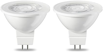 AmazonBasics GU5.3 LED Lampe MR16, 4.5W (ersetzt 35W), warmweiß, 2er-Pack