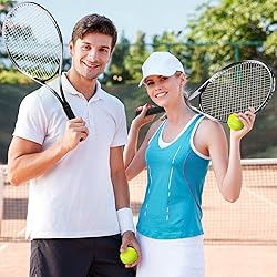 VercanMonth 4 Pack Tennis Rackets for Adults