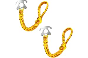 BABYFOXY Watersports Heavy Duty Tow Harness with D Rings,Boat Tow Harness for Towing Towable Tube, Water Ski, Wakeboard