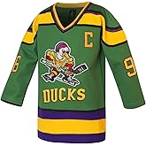 Youth Mighty Ducks Hockey Jerseys 96 Charlie Conway Tribute Embroidery Kids Ice Hockey Jersey