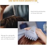Sndyi Scalp Massager Shampoo Brush Silicone Bristles Sky Blue view 7