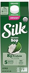 Silk, Organic Milk Substitute, Soy, Unsweetened, 64 Fl Oz