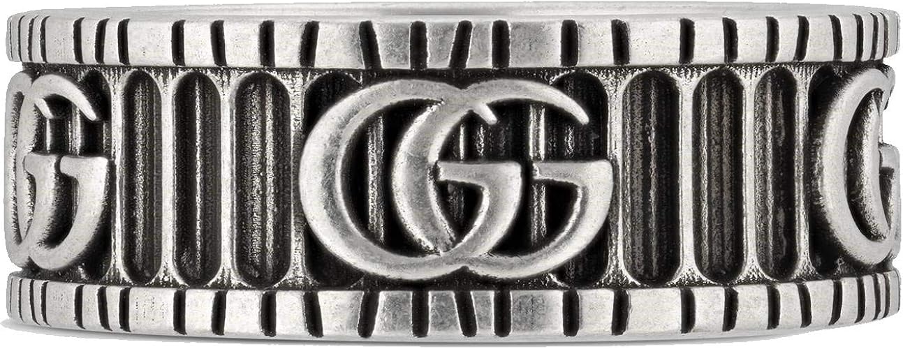 Amazon グッチ Gucci マーモントリング Marmont Ring メンズ レディース ペア シルバーリング Ybc 21 ジュエリー 通販