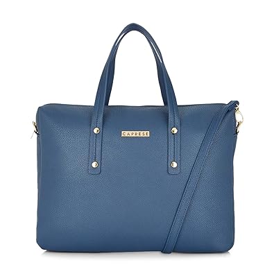 Caprese Gilda Womens Satchel (Navy)