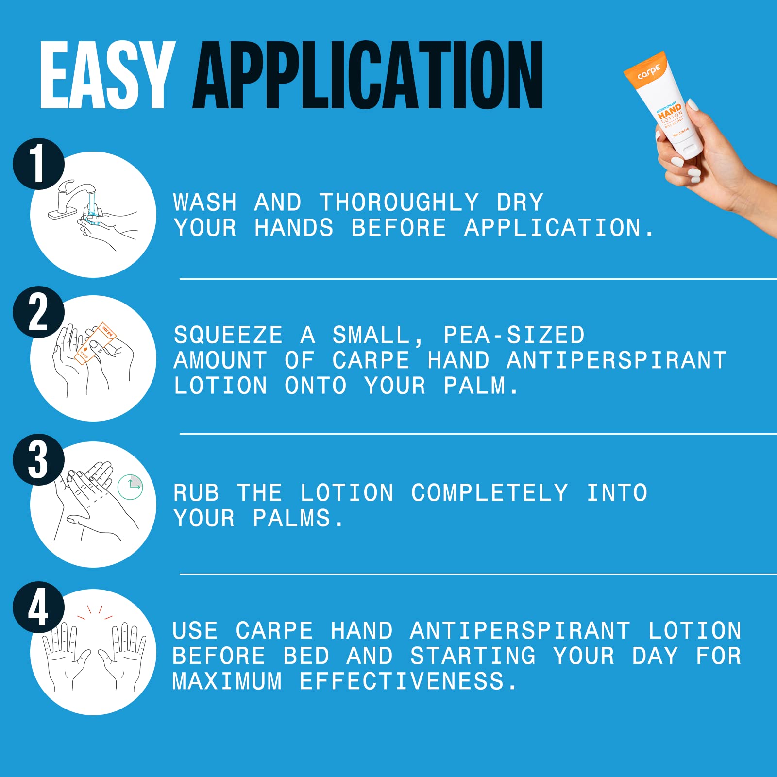 Mua Antiperspirant Hand Lotion, A smooth