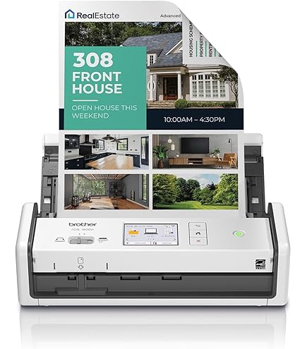 brother ADS-1000W スキャナー Amazon.com: Brother ADS1000W Compact Color Desktop Scanner