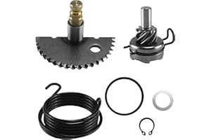 MFC·passion Start Gear GY6 Kick Start Gear Shaft Idle Gear Assembly Sets Replacement for 49cc 50cc 60cc 80cc Motors 139QMB 139QMA Engine Chinese Scooter Moped ATV Go Kart Moped Roketa Taotao Jonway