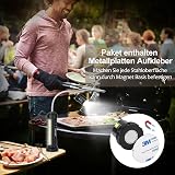 IMAGE 2 Pack BBQ Grill Lights Magnetic 360° Adjustable Side Lamp Outdoor Camping view 7