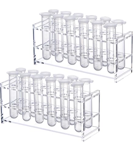 thumbnail image 2 of Rubidia Plastic Centrifuge Tube Rack - Adjustable Holes 7mm To 100mm - Lab Bench Organizer 2 of 5