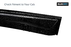 CLIM ART Incredibly Durable Rain Guards for Honda