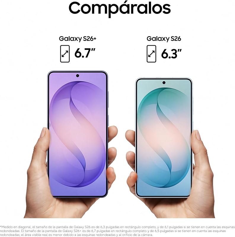 Galaxy S26, 256GB, Teléfono Móvil con Galaxy AI, Cámara 50MP, 12GB RAM, Batería 4300mAh, Garantía del Fabricante 3 Años + 1 Año Extra, Color Negro (Versión Española) — foto 8 de 8