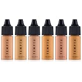 TEMPTU Perfect Canvas Airbrush Foundation: Anti-Aging, Long-Wear Makeup, Buildable Coverage For Hydrated And Healthy Skin Semi Matte, Natural Finish 24 Shades