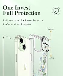GVIEWIN 3 in 1 Designed for iPhone 15 Plus Case 6.7