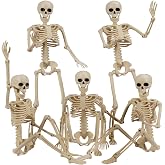 5 PCS Skeletons for Halloween Decor, 15.7