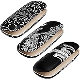 NPOOYI Eyeglasses Case, Hard Shell Protective Case for Glasses, Unisex for Women Men