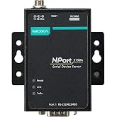 Moxa NPort 5150A - 1 Port RS-232/422/485 Serial Device Server, 0 to 60&deg;C Operating Temperature