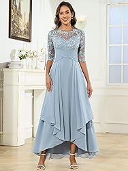 Sredhy Petite Mother of The Bride Dresses A Line