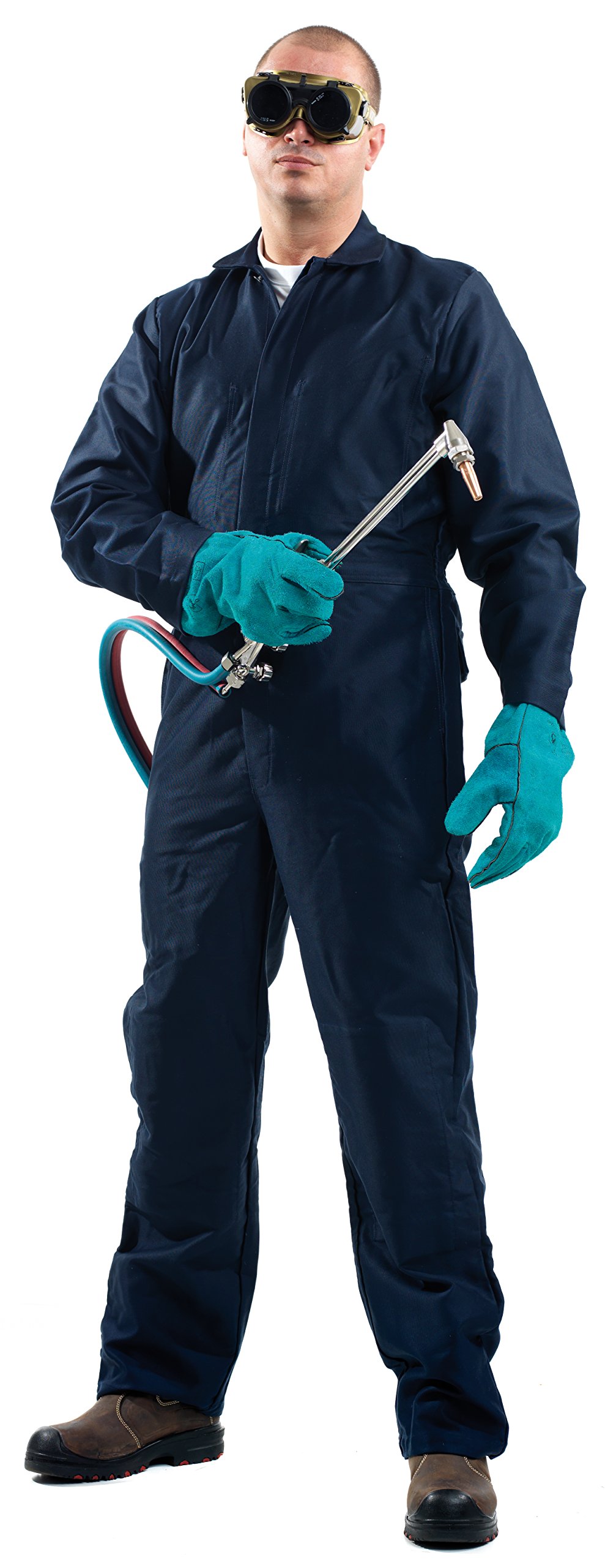 Roots Original RO13310 Arcbuster Welding Work Overalls Size: 70 cm, Navy