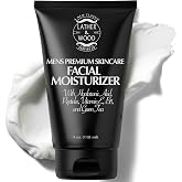 Advanced Face Lotion for Men | Natural Fast Absorbing Non-Greasy Mens Face Moisturizer | Calms and Hydrates | Eliminates Dry, Flaky, and Tired Looking Skin | Fragrance Free | Made in USA | 4oz