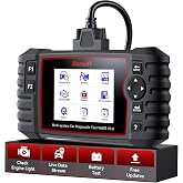 iCarsoft VAWS V2.0 2026 Ver All System Diagnostic Tool for VW Audi Bentley Bugatti Seat Man LD Skoda Etc 9 Services Live Data Battery Test OBD2 Scanner Lifetime Free Update Check Engine Code Reader
