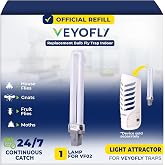 VEYOFLY 1 Replacement Bulb Fly Trap Indoor Compatible with Model VF02. (Device not Included)