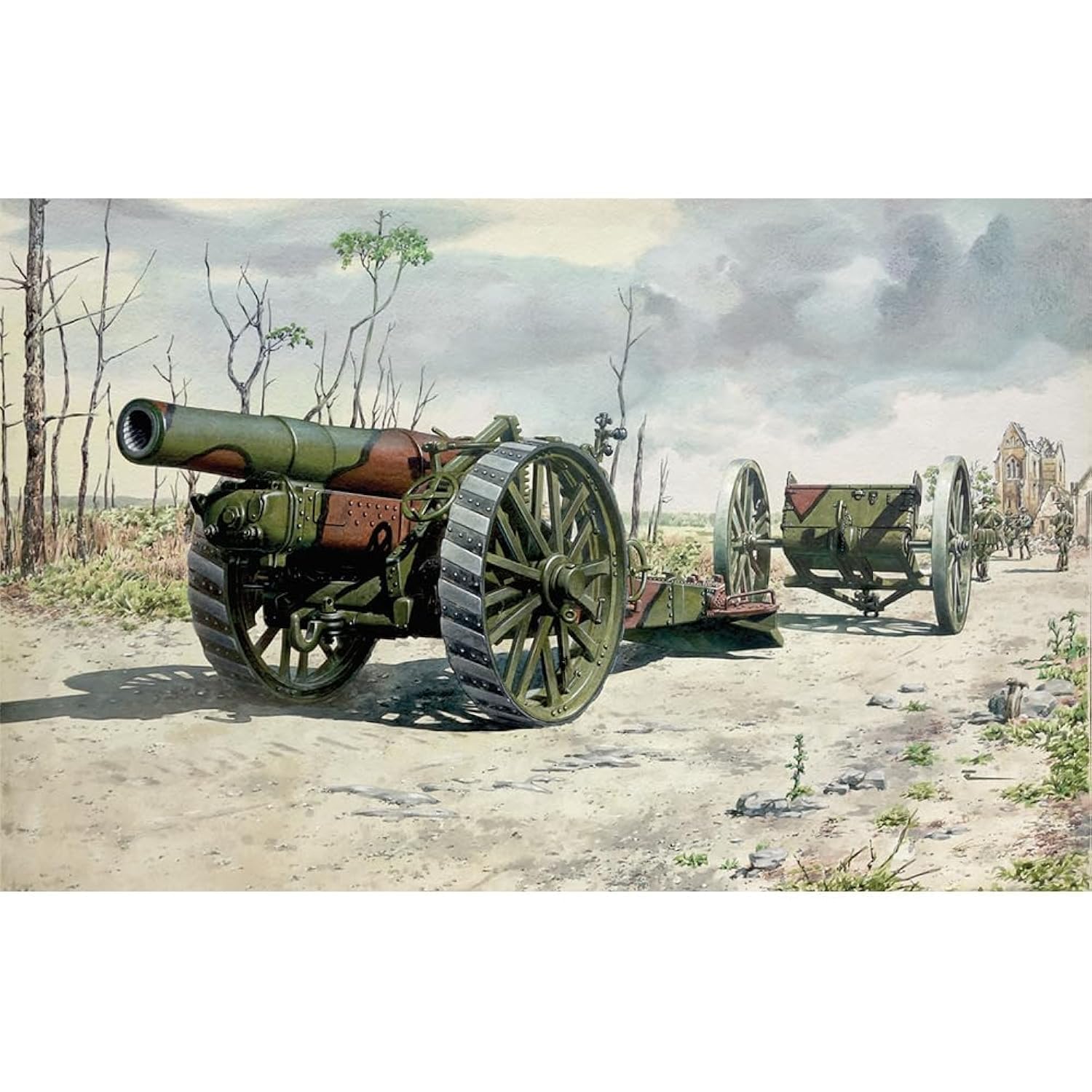 Roden 716 Model Kit BL 8-Inch Howitzer Mark VI