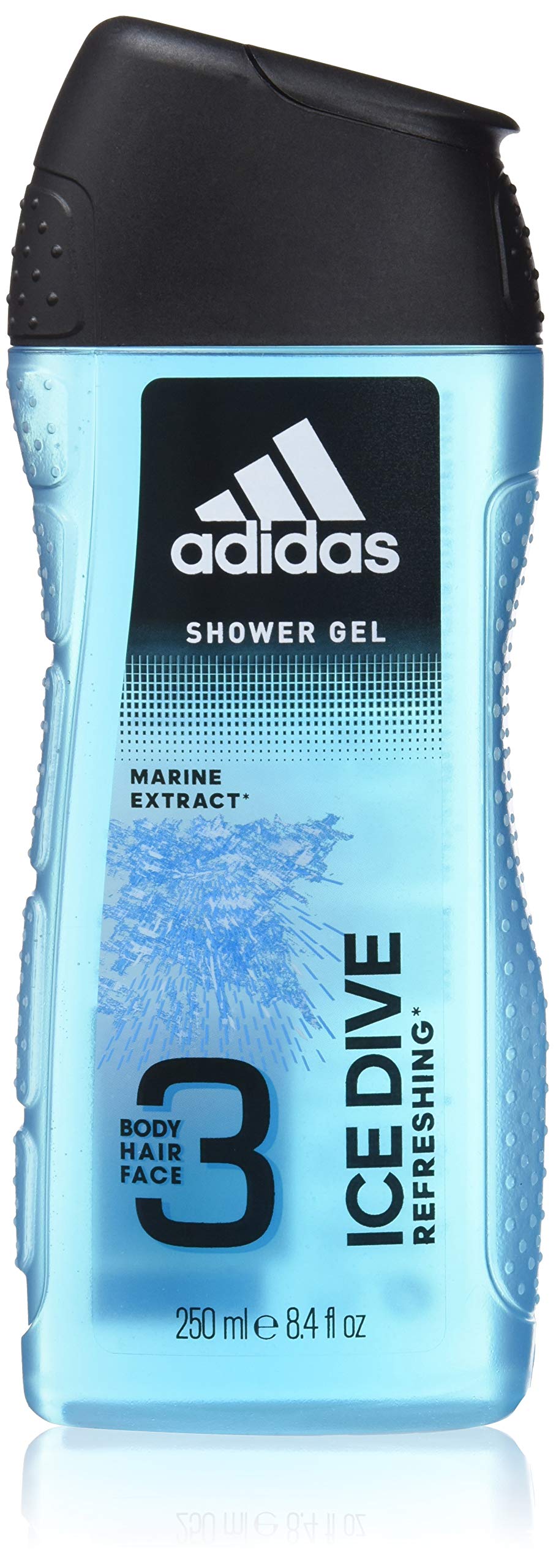 adidas Pack Of 3 Active Start 3 In 1 Shower Gel, Shampoo