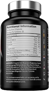 Insynergy Labs Ultra Anabolic Testosterone Booster 90 Vegan Capsules view 3