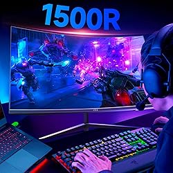 ZZA 27 Inch Curved Gaming Monitor 180Hz /144HZ 1ms