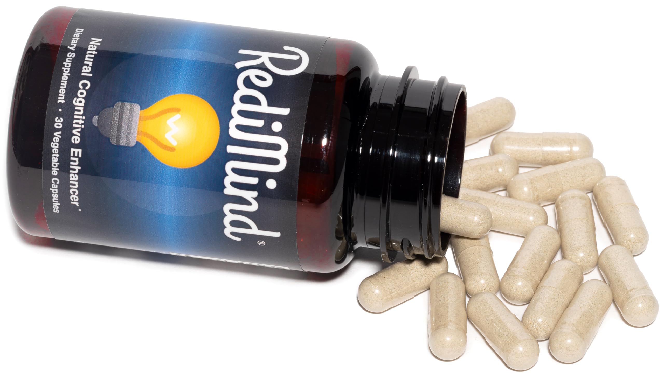 Natural Cognitive Enhancement Supplement Capsule - Non-GMO, Vegan, Gluten-Free