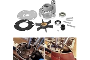 USSKYBOY 382296 Outboard Water Pump Kit Repalcement for Evinrude Johnson 777811 9.5hp 10hp (Fits: 9.5 HP 1964-1973; 10 HP 1958-1963)