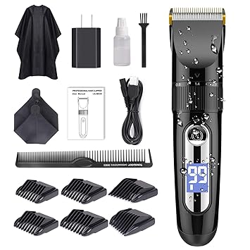 Amazon Com Gooleen Professional Hair Clippers For Men Cordless