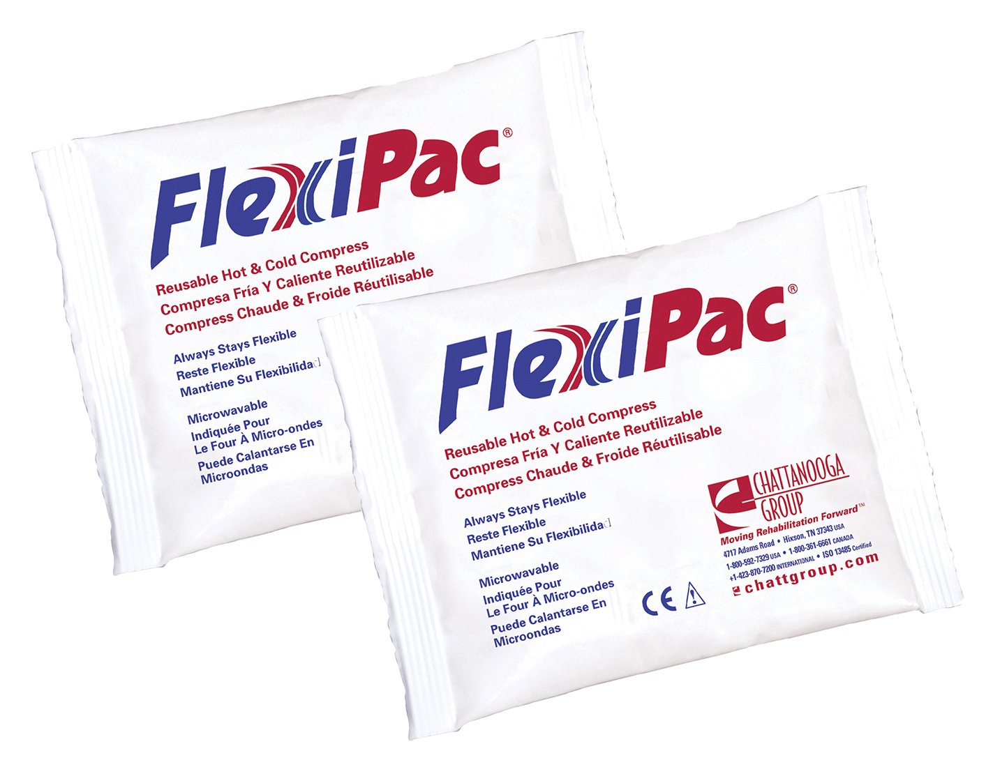 Amazon.com: Flexi-PAC Reusable Hot/ Cold Compress Pack, 5 x ...