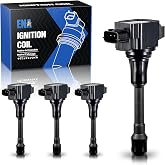 ENA Set of 4 Ignition Coil Pack 2007 2008 2009 2010 2011 2012 Compatible with Nissan Altima Versa Sentra Cube Rogue Frontier 2013 2014 2015 Infiniti M56 FX50 QX60 QX70 2.5L 2.0L 1.8L Replace# UF549