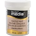 Deco Art Media Crackle Paint, 4-Ounce, White
